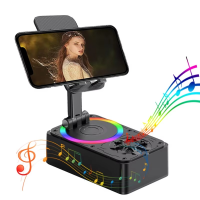 4 in 1 Phone Holder Stand With Bluetooth Speaker Portable Wireless Speaker