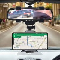 360 Car Rearview Phone Holder For All Smartphones
