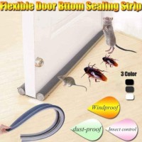 1 pc Flexible Door Bottom Sealing Strip Foam